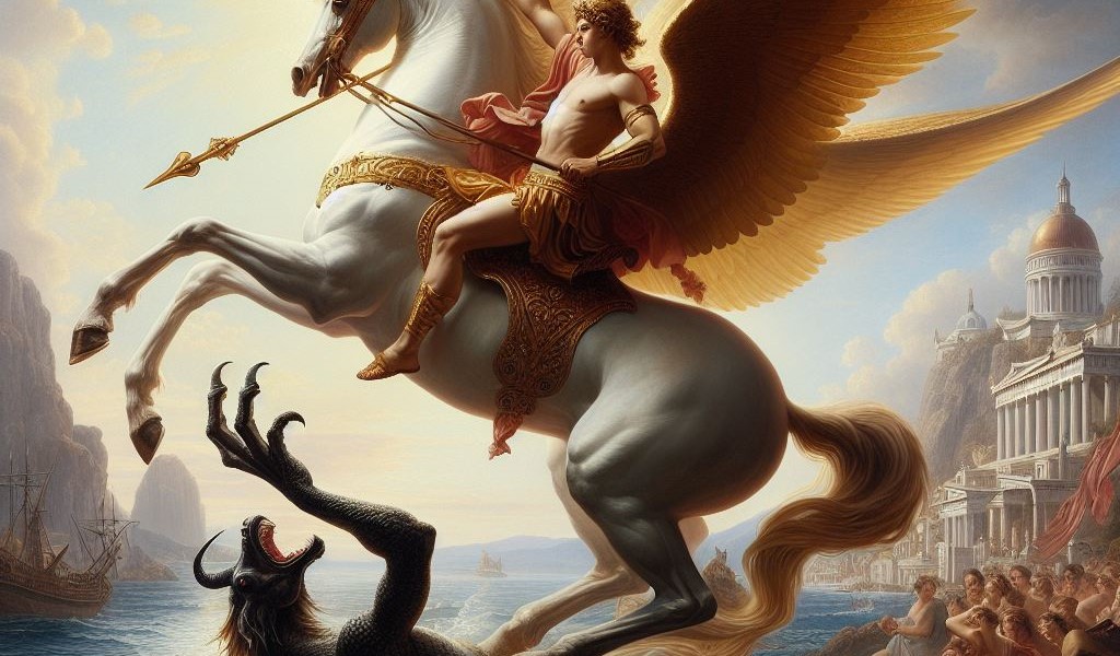belerofonte el misterioso heroe y su caballo alado