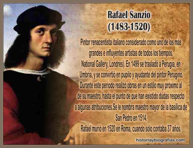 Biografía de RAFAEL SANZIO - El MAESTRO del RENACIMIENTO 2 biografia de rafael sanzio el maestro del renacimiento