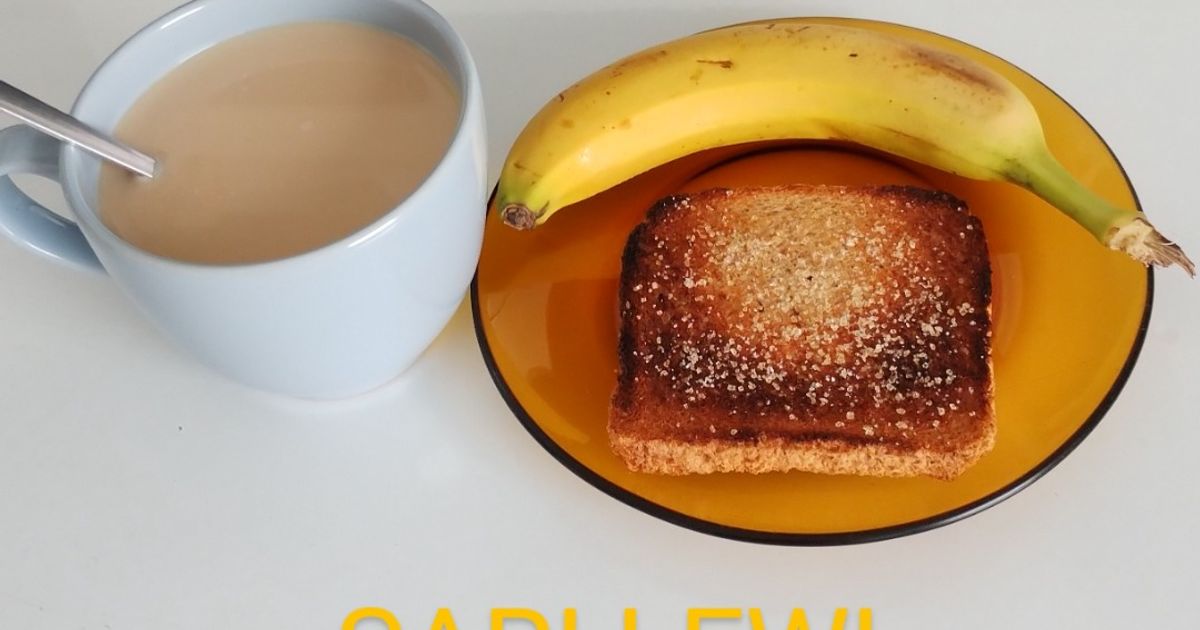 CAFÉ CON LECHE y TOSTADAS - ¡Desayuno DELICIOSO y RÁPIDO! 2 cafe con leche y tostadas desayuno delicioso y rapido