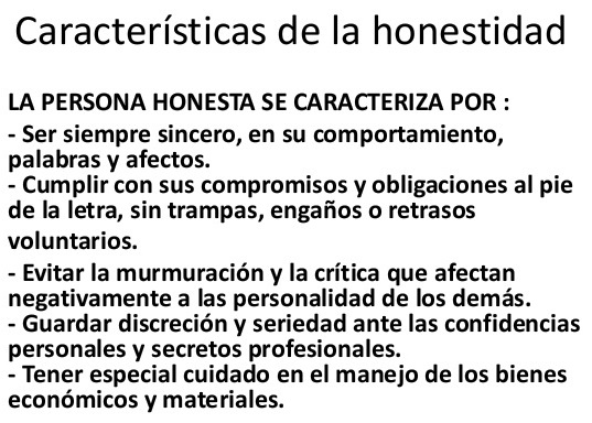Características y Comportamientos de una Persona Honesta 2 caracteristicas y comportamientos de una persona honesta