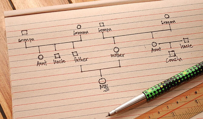 Cómo hacer un GENOGRAMA FAMILIAR - GUIA PASO a PASO 2 como hacer un genograma familiar guia paso a paso