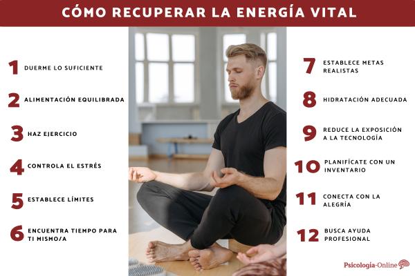 Cómo RECUPERAR ENERGÍA - 12 TÉCNICAS para tu VITALIDAD 2 como recuperar energia 12 tecnicas para tu vitalidad