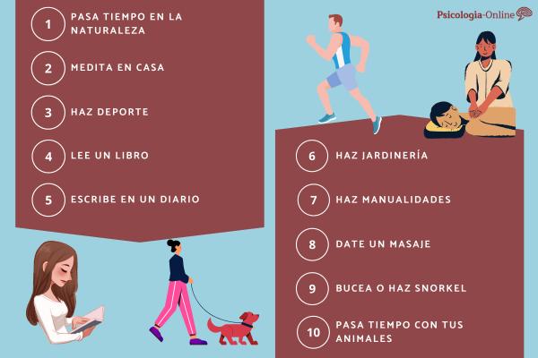 como relajar la mente tecnicas para no pensar en nada