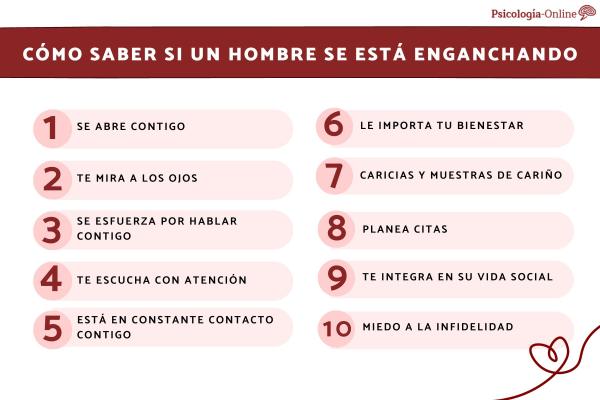 Cómo SABER si un HOMBRE se está ENGANCHANDO - 10 CLAVES 2 como saber si un hombre se esta enganchando 10 claves