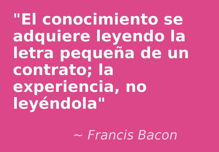 Conocimiento: 6 FRASES INSPIRADORAS de Francis Bacon 2 conocimiento 6 frases inspiradoras de francis bacon