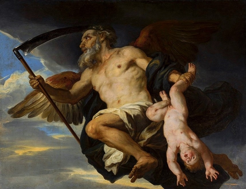 cronos en la mitologia griega el miedo de la humanidad