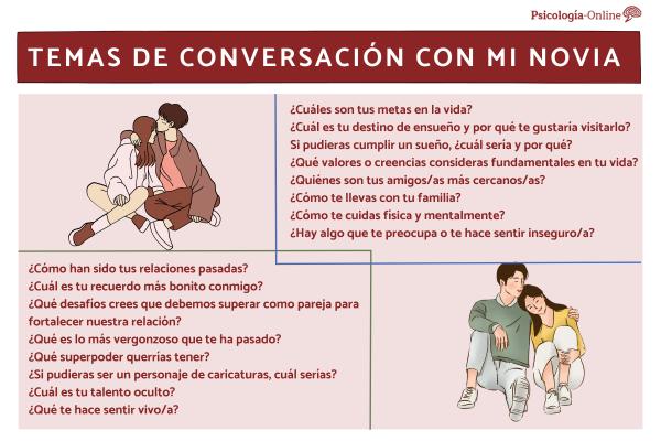 de que hablar con tu novio o novia 50 temas interesantes