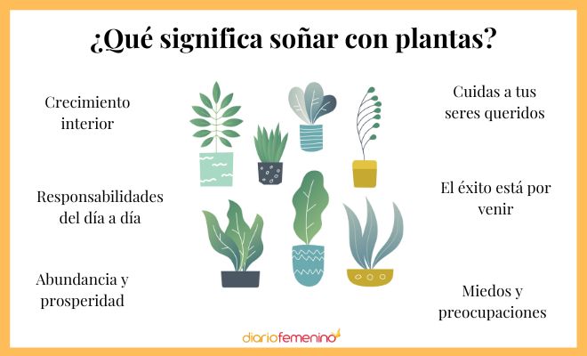 descubre el significado de sonar con plantas verdes