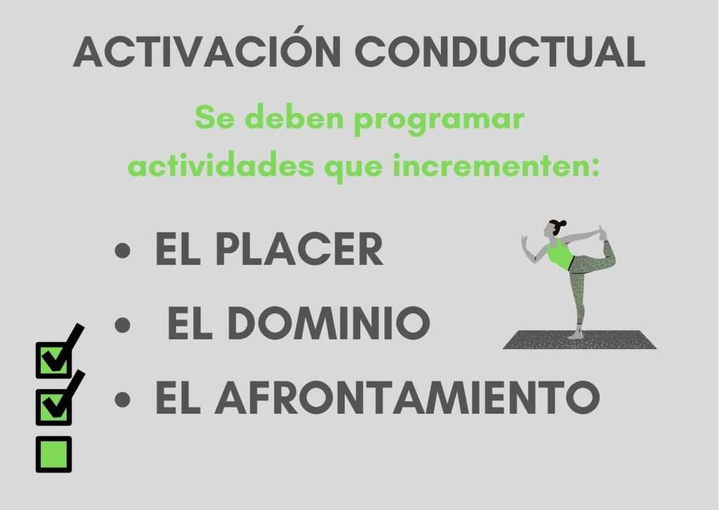 descubre la terapia de activacion conductual para la depresion