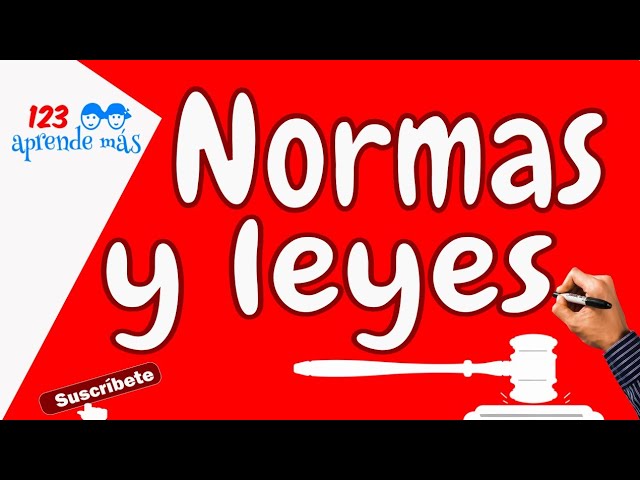 Diferencia ENTRE LEY y NORMA - 5 CLAVES que DEBES Conocer 2 diferencia entre ley y norma 5 claves que debes conocer