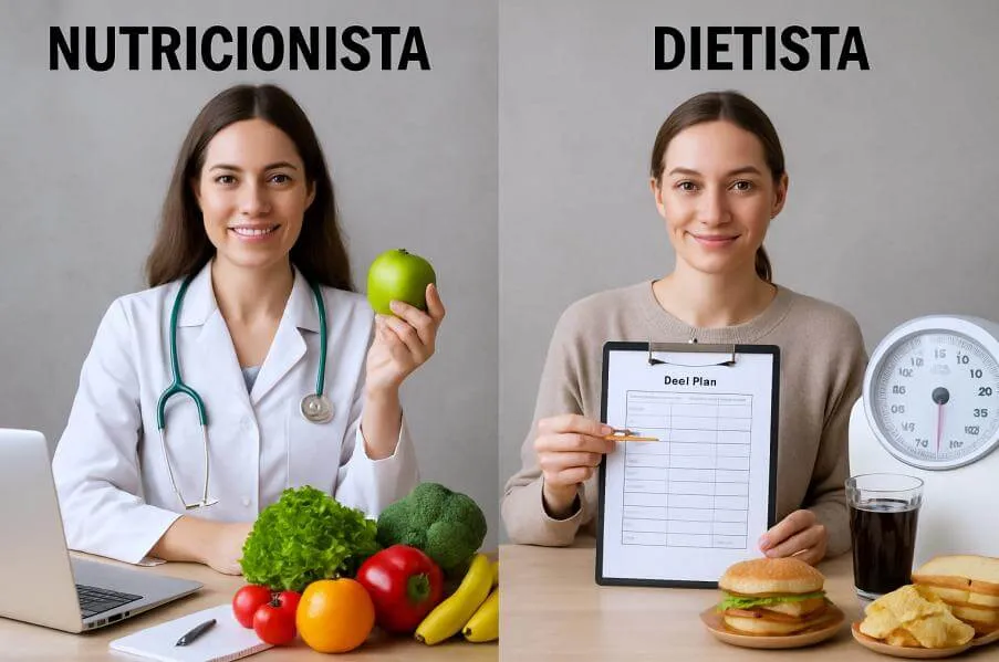diferencias clave nutricionista vs nutriologo y dietista
