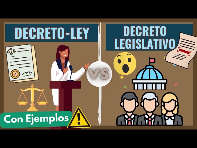DIFERENCIAS entre LEY y DECRETO - Descubre su IMPACTO LEGAL 2 diferencias entre ley y decreto descubre su impacto legal