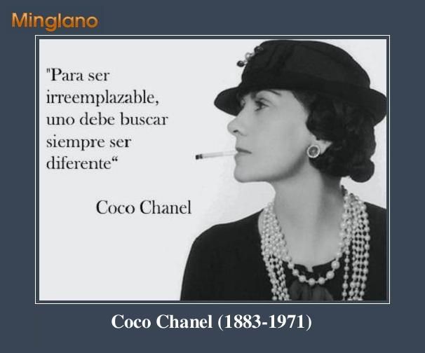 Frases de COCO CHANEL - 50 CITA INSPIRADORA para tu VIDA 16 frases de coco chanel 50 cita inspiradora para tu vida
