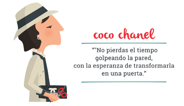 Frases de COCO CHANEL: 75 Inspiraciones para el ÉXITO 2 frases de coco chanel 75 inspiraciones para el