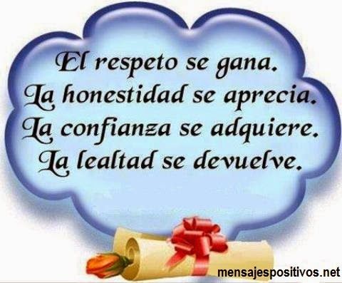 FRASES de CONFIANZA y RESPETO - Inspírate y REFLEXIONA 7 frases de confianza y respeto inspirate y