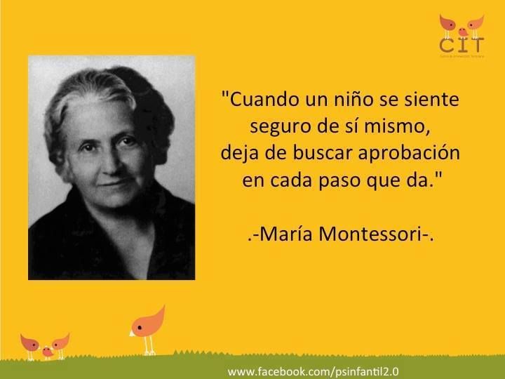 frases de maria montessori inspiracion para la educacion