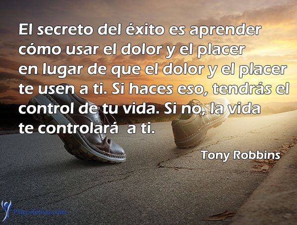 Frases de TONY ROBBINS - 70 Frases MOTIVADORAS para el ÉXITO 2 frases de tony robbins 70 frases motivadoras para el