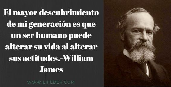 Frases Inspiraoras de William James: Psicología y Filosofía 2 frases inspiraoras de william james psicologia y filosofia