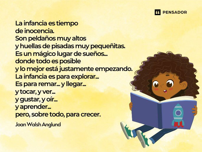 Frases sobre INFANCIA - INSPIRA tu DÍA con EMOCIÓN y ALEGRÍA 2 frases sobre infancia inspira tu dia con emocion y alegria