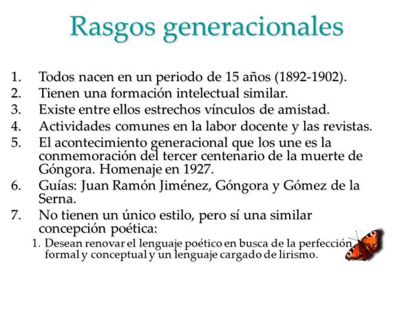 Generación del 27: CARACTERÍSTICAS y AUTORES IMPRESCINDIBLES 2 generacion del 27 caracteristicas y autores imprescindibles