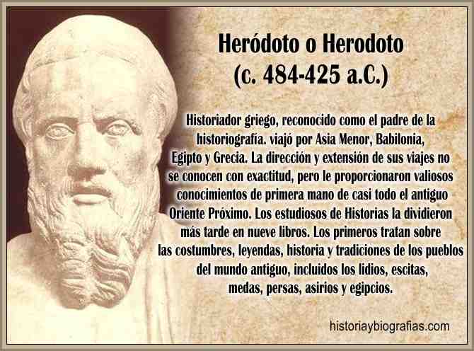 herodoto de halicarnaso biografia del padre de la historia