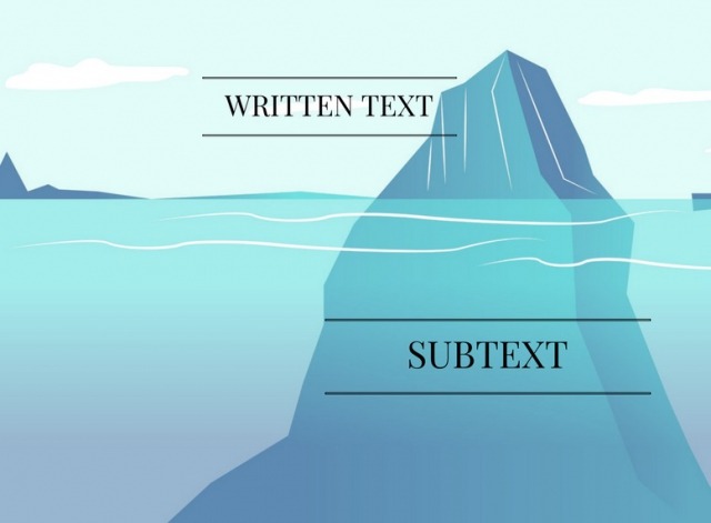 ICEBERG PRINCIPLE en la ESCRITURA: Ejemplos CLAROS y ÚTILES 2 iceberg principle en la escritura ejemplos claros y utiles