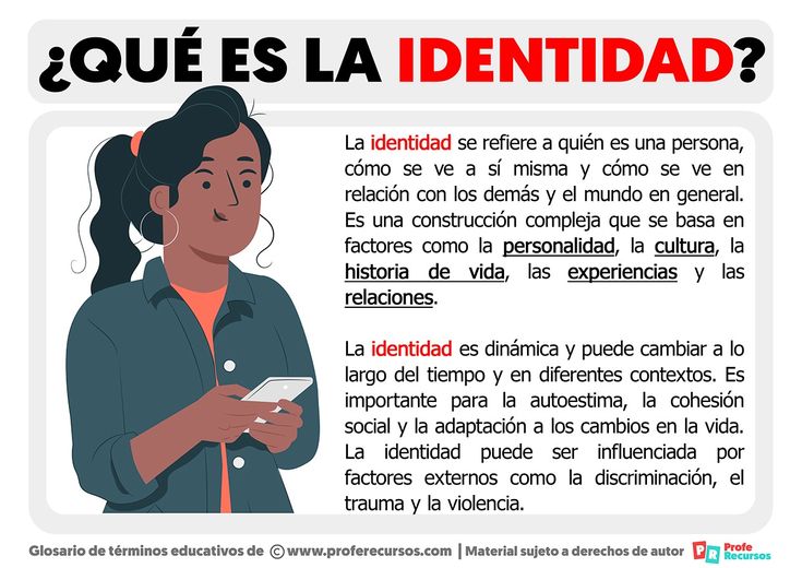 IDENTIDAD: Definición CLARA y su IMPORTANCIA en la VIDA 2 identidad definicion clara y su importancia en la vida