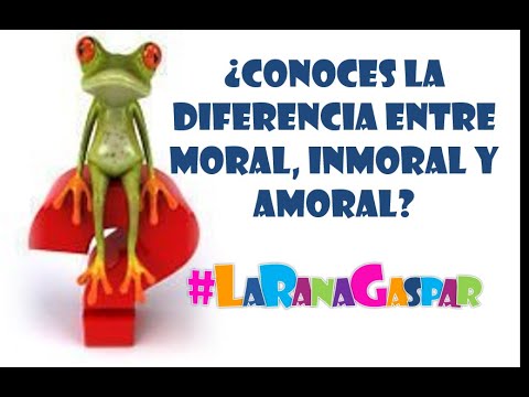 Inmoral: Descubre las 4 DIFERENCIAS con MORAL y AMORAL 2 inmoral descubre las 4 diferencias con moral y amoral