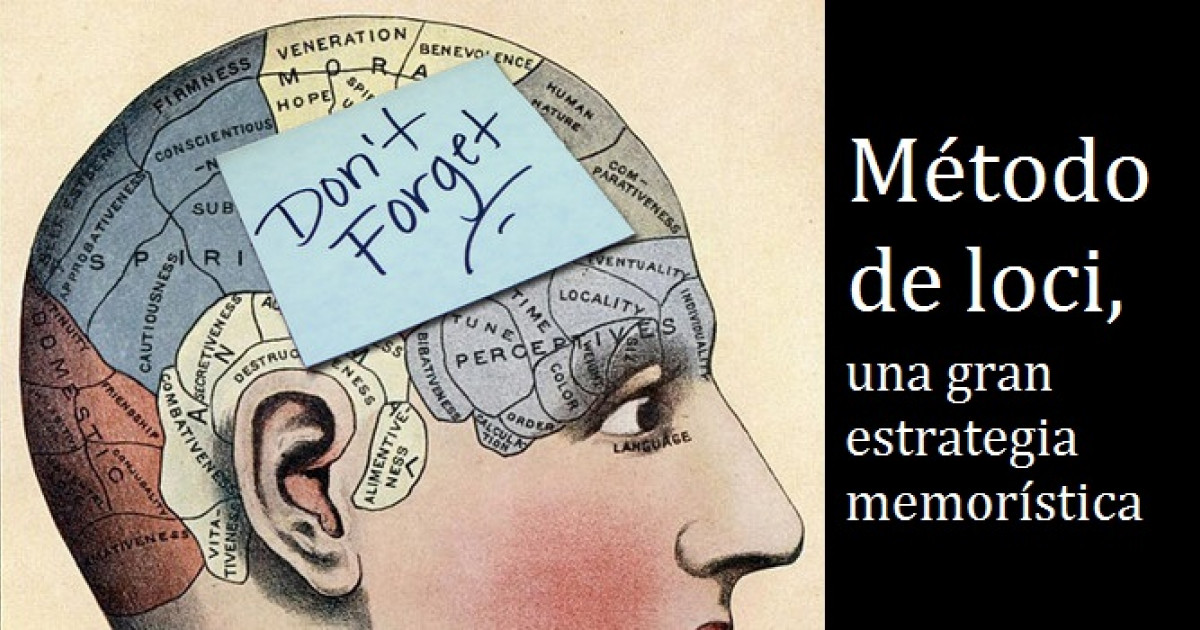LOCI: Método INFALIBLE para RECORDAR CUALQUIER COSA 6 loci metodo infalible para recordar cualquier cosa