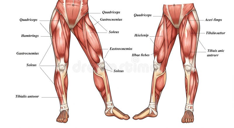 Músculos de las Piernas: Claves para Comprender su Anatomía 2 musculos de las piernas claves para comprender su anatomia