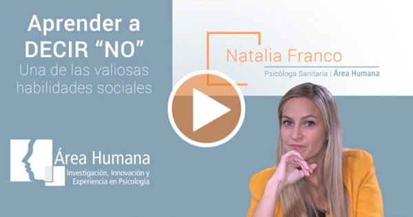 No Saber Decir 'NO' - Efectos en tu VIDA y TERAPIA en MADRID 2 no saber decir no efectos en tu vida y terapia en madrid