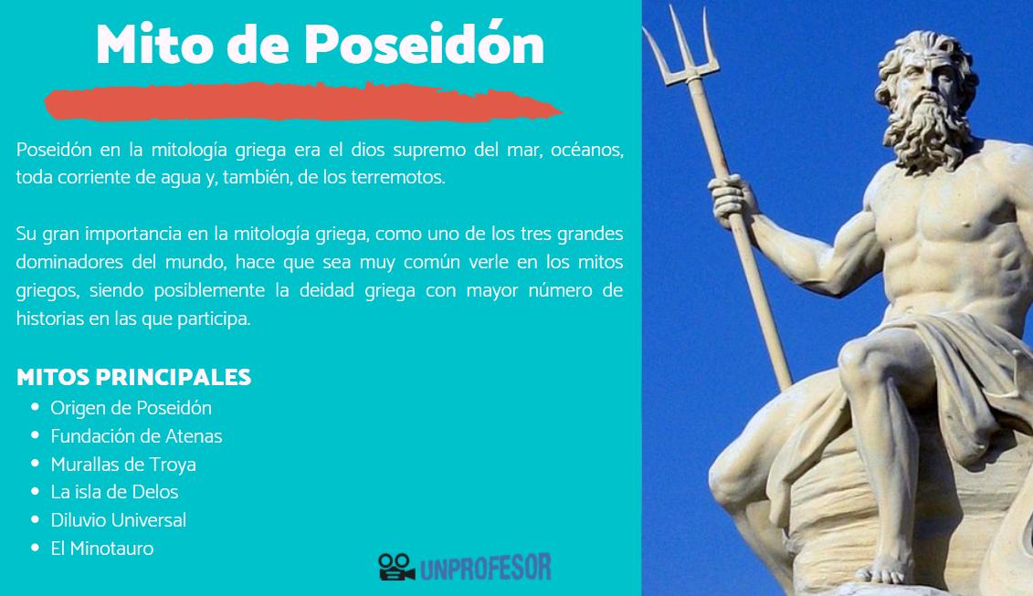 Poseidón: MITO y HISTORIA del DIOS de los OCÉANOS Griegos 2 poseidon mito y historia del dios de los oceanos griegos