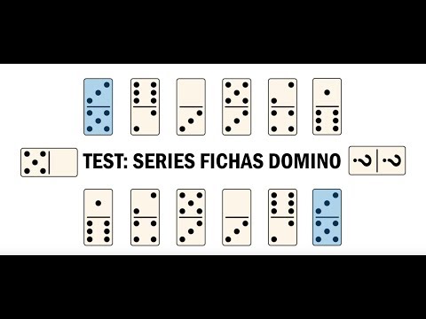 PSICOTÉCNICOS: FICHAS de DOMINÓ y sus TEST RESUELTOS 2 psicotecnicos fichas de domino y sus test resueltos