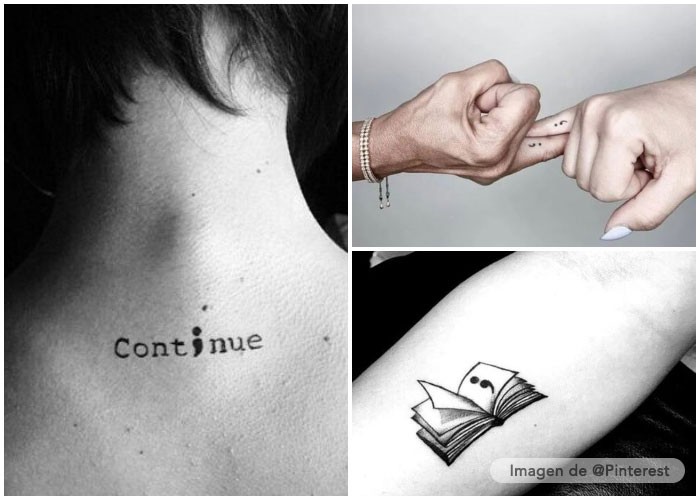 PUNTO Y COMA TATUAJE: Descubre su SIGNIFICADO y Poder 2 punto y coma tatuaje descubre su significado y poder