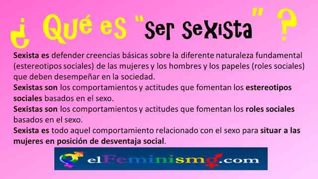 SEXISMO: Causas y CONSECUENCIAS en la SOCIEDAD Actual 2 sexismo causas y consecuencias en la sociedad actual