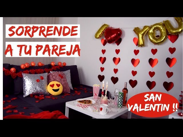 SORPRENDERLO en CASA: Sorpresas FÁCILES para tu PAREJA 2 sorprenderlo en casa sorpresas faciles para tu pareja
