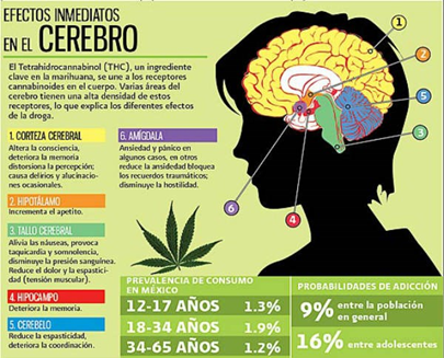 sustancias psicoactivas clasificacion y efectos clave