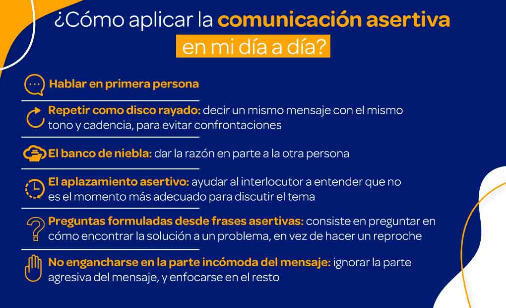 tecnica asertiva diga no con estrategia y confianza