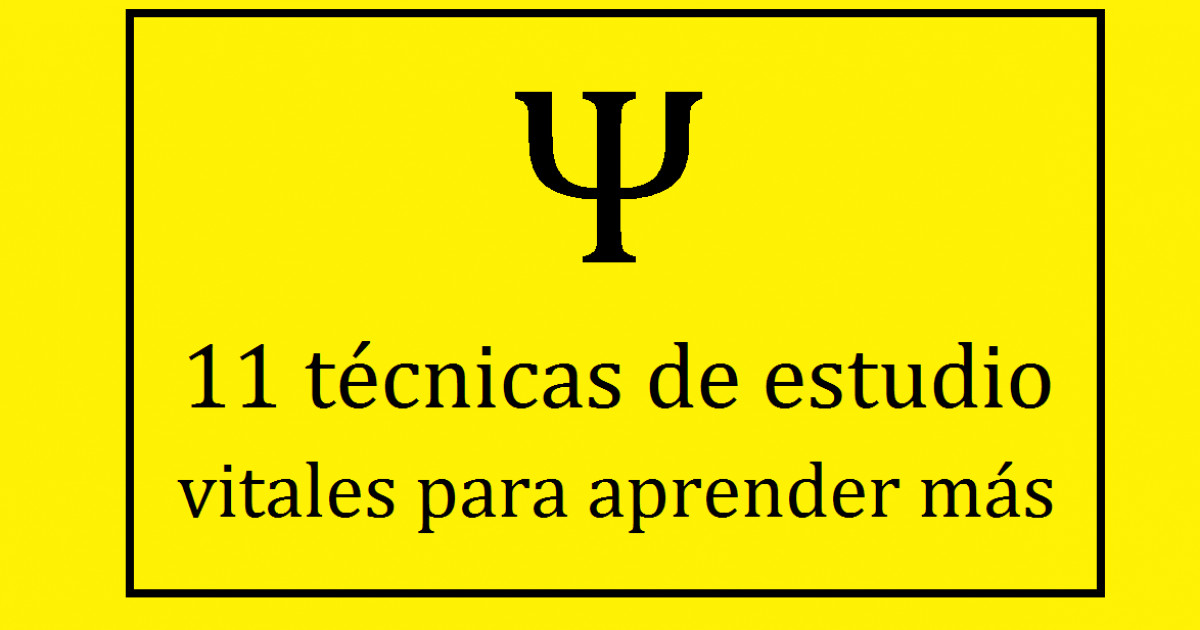 Técnicas de ESTUDIO: 11 Métodos VITALES para APRENDER MÁS 2 tecnicas de estudio 11 metodos vitales para aprender mas