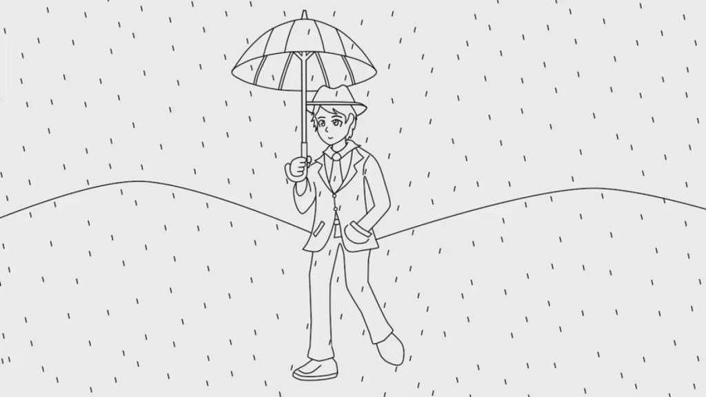 Test de la PERSONA bajo la Lluvia - Qué Revela tu Dibujo 2 test de la persona bajo la lluvia que revela tu dibujo