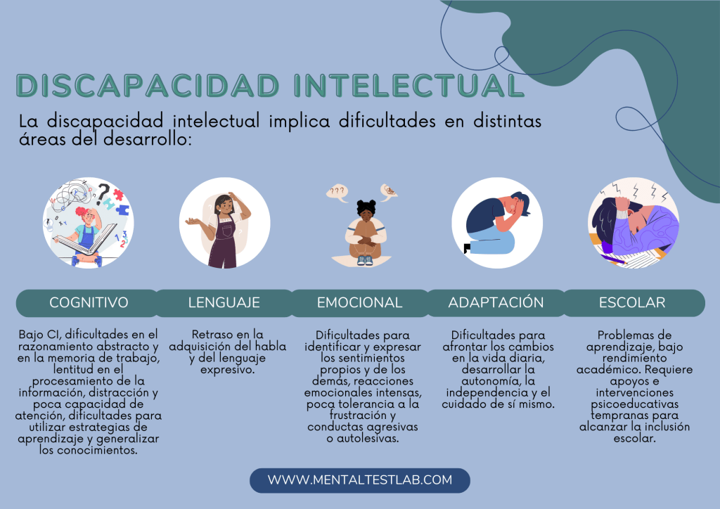 tipos de discapacidades intelectuales caracteristicas clave