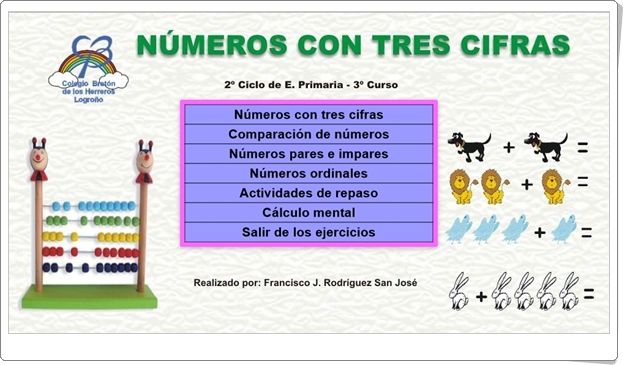 tres numeros de tres cifras juegos y problemas gratis